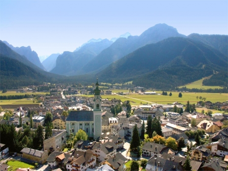 Toblach - Toblach: Dorfmarkt